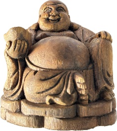 Tượng Di Lặc Trầm tóc